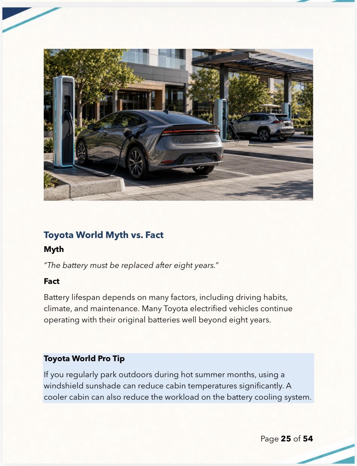 Caring For Your Toyota Plug-in Hybrid
